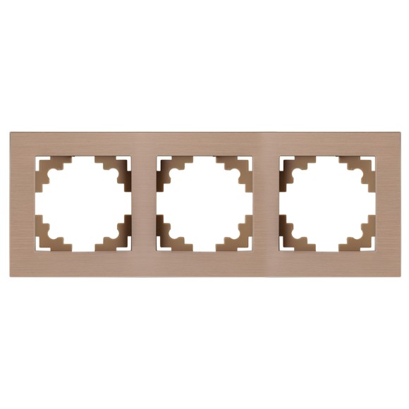 Рамка 3-местная Stekker Катрин MFR00-7003-02 50018