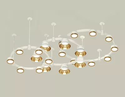 Комплект подвесного светильника Ambrella Light Techno Ring XR92212001 (A9221, A9226, C9241, C9232, C9236, C9231, N8144, N8124)