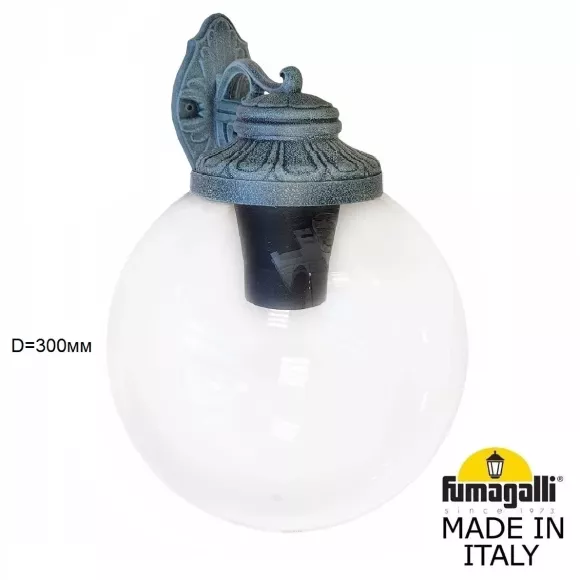 Уличный настенный светильник Fumagalli BISSO/G300 G30.131.000.VXE27DN, Классика, Медь Уличный настенный светильник Fumagalli BISSO/G300 G30.131.000.VXE27DN, Классика, Медь