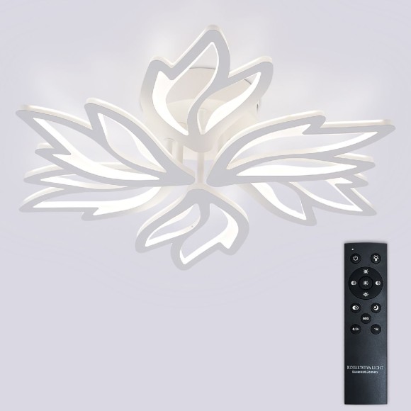 Потолочная люстра с пультом управления Natali Kovaltseva Rif LED LAMPS 81118/5C