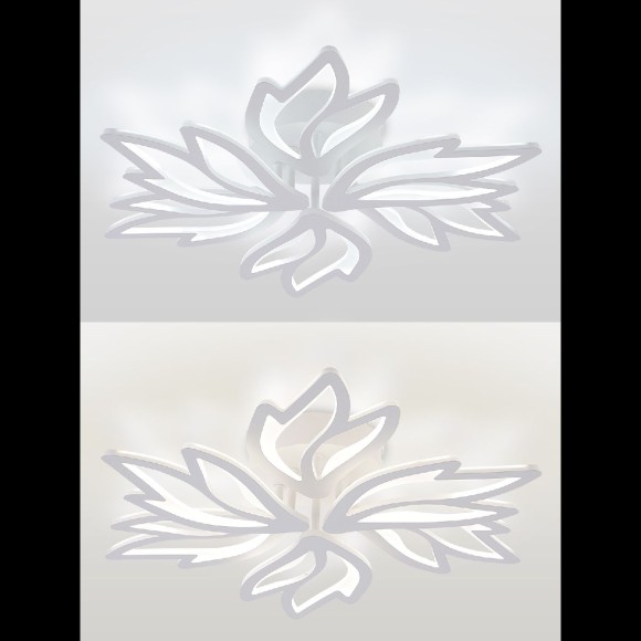 Потолочная люстра с пультом управления Natali Kovaltseva Rif LED LAMPS 81118/5C