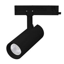 Трековый трехфазный светильник Arlight LGD-GERA-4TR-R55-10W Warm3000 (BK, 24 deg, 230V) 055145