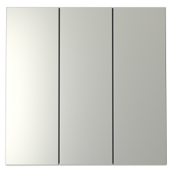 Клавиши для выключателя/переключателя трехклавишного Voltum S70 (сталь) VLS000505