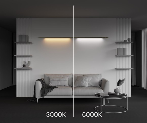 Трековый светильник Maytoni Basis C100CL-L1000-24W3-6K-BS