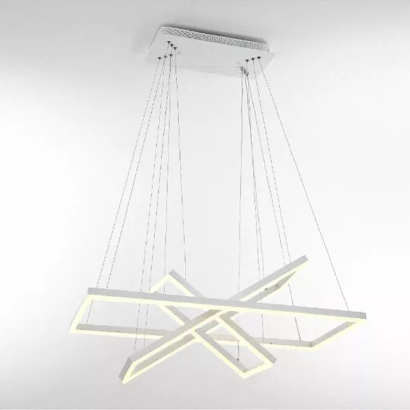 Подвесная люстра LED4U L11001-3HL WH Подвесная люстра LED4U L11001-3HL WH