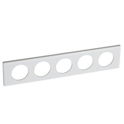 Рамка 5-постовая Legrand Celiane смальта белая глина 069320