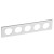 Рамка 5-постовая Legrand Celiane смальта белая глина 069320