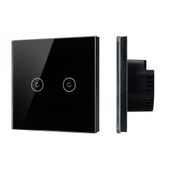 Выключатель сенсорный Arlight SWT-OMALI-S02-ZB-BK (250V, 10A, Zigbee) 050040