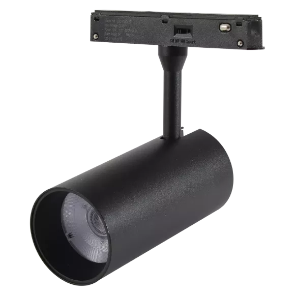 Трековый магнитный светильник Crystal Lux Space CLT 0.33 003 12W BL 3CCT-SMART, 3000, 4000 Трековый магнитный светильник Crystal Lux Space CLT 0.33 003 12W BL 3CCT-SMART, 3000, 4000