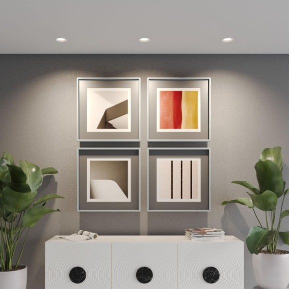 Встраиваемый светильник с переключателем цветовой температуры и угла рассеивания Novotech Wir Rayne 359840