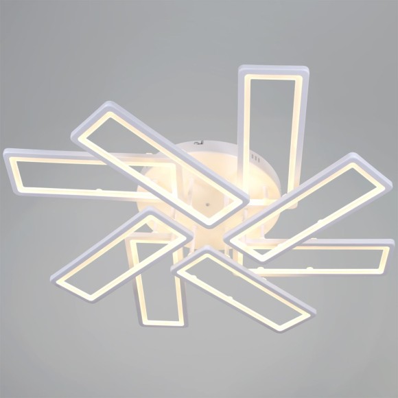 Потолочная люстра с пультом управления Reluce 03629-0.3-4+4 WH