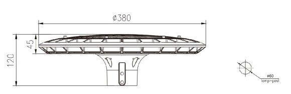 Консольный светильник Эра SPP-506-0-50K-060 Б0062669