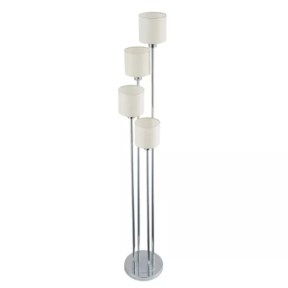 Торшер Escada Denver 1109/4 Chrome/Beige, Модерн, Бежевый Торшер Escada Denver 1109/4 Chrome/Beige, Модерн, Бежевый