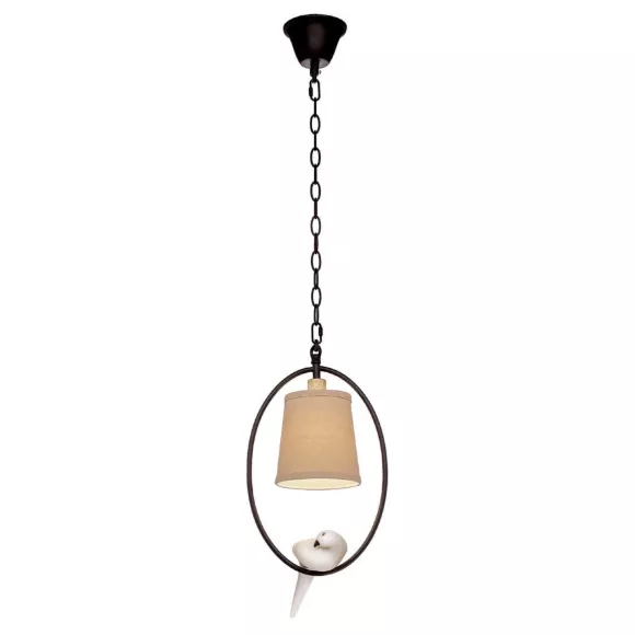 Подвесной светильник LOFT IT Birds Loft1029A-1, Коричневый, Бежевый, Металл Подвесной светильник LOFT IT Birds Loft1029A-1, Коричневый, Бежевый, Металл