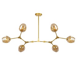 Люстра на штанге AM Group LOFT-6 GL