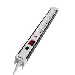 Сетевой фильтр 6-местный с/з Stekker Techno HM22-61-05 50152