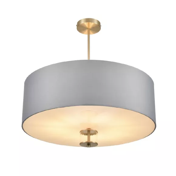 Люстра на штанге Lumion Damona 8108/7C, Латунь, Серый, Металл Люстра на штанге Lumion Damona 8108/7C, Латунь, Серый, Металл