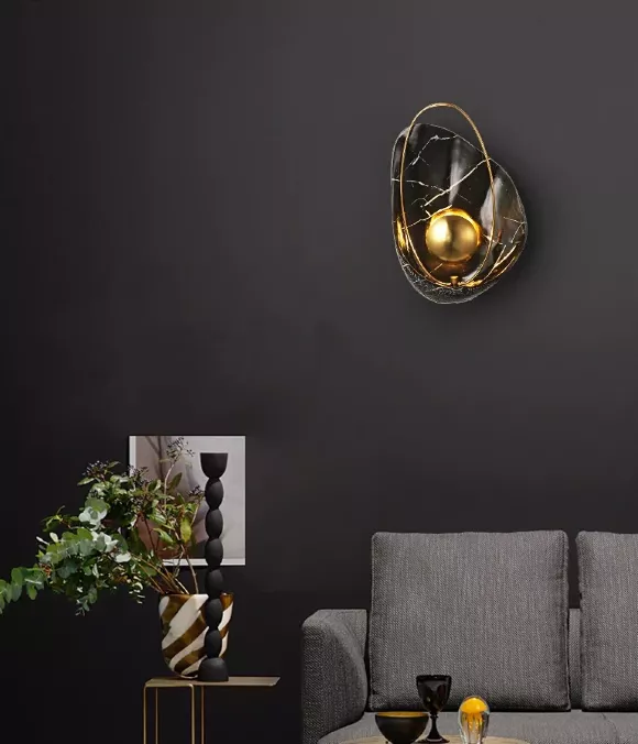 Настенный светильник Delight Collection Pearl 10265W/BL
