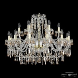 Подвесная люстра Bohemia Ivele Crystal 1403/12+6/300 G K721