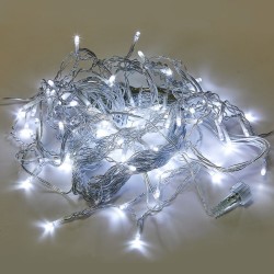 Гирлянда бахрома с эффектом мерцания Uniel ULD-B50006-880/TTK WHITE IP44 UL-00013126