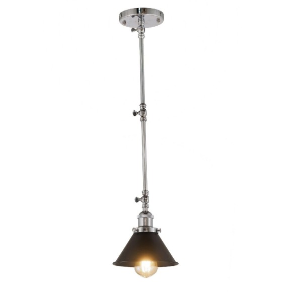 Подвесной светильник Lumina Deco Gubi LDP B005 CHR+BK
