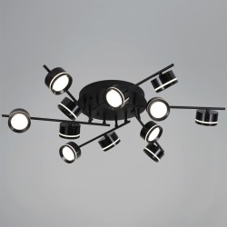 Потолочная люстра Reluce 10590-0.3-12 Black