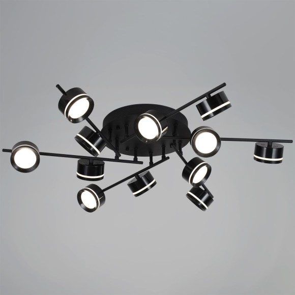 Потолочная люстра Reluce 10590-0.3-12 Black