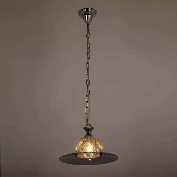 Подвесной светильник Abrasax Cornelia 2232/1(clear), Хром, Прозрачный, Металл, крупный план Подвесной светильник Abrasax Cornelia 2232/1(clear), Хром, Прозрачный, Металл, крупный план