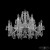 Подвесная люстра Bohemia Ivele Crystal 1403/8+4/240 Ni
