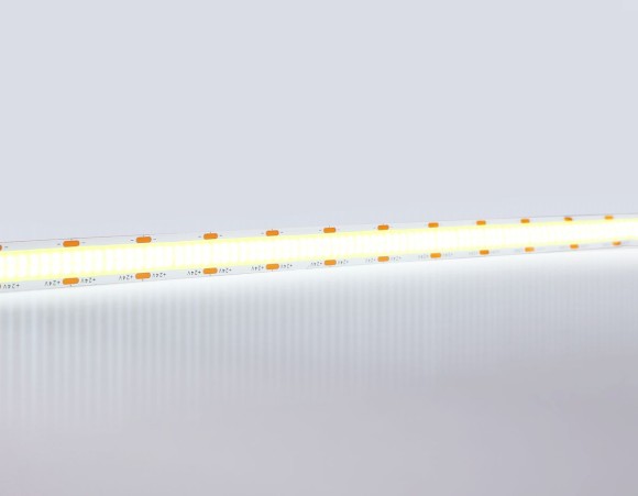 Светодиодная лента Ambrella Light Illumination COB 616Led/19W m/ 24V IP20 6500K/ 5m*12mm*2mm (2 конт.) GS4803