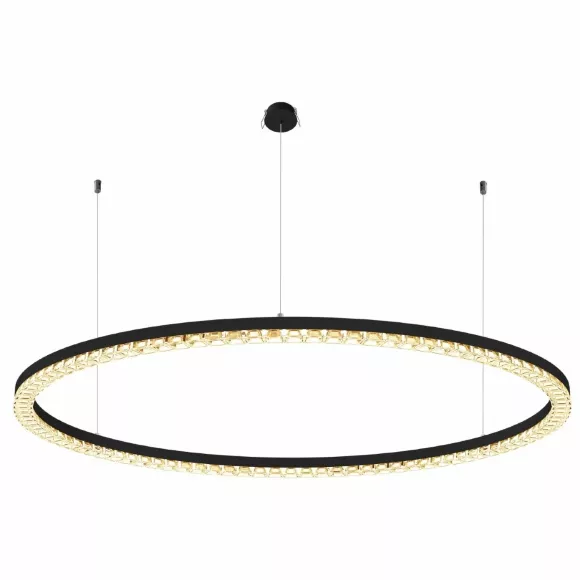 Подвесная люстра Arlight SP-DIAMOND-R1250-80W Day4000 (BK, 45 deg, 230V, TRIAC) 054493, светодиодный модуль Подвесная люстра Arlight SP-DIAMOND-R1250-80W Day4000 (BK, 45 deg, 230V, TRIAC) 054493, светодиодный модуль