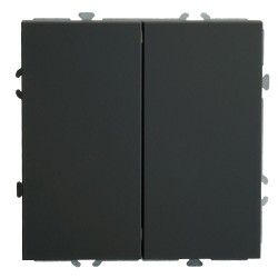 Переключатель 2-клавишный Stekker Эмили RSW10-5107-05ZK 50249