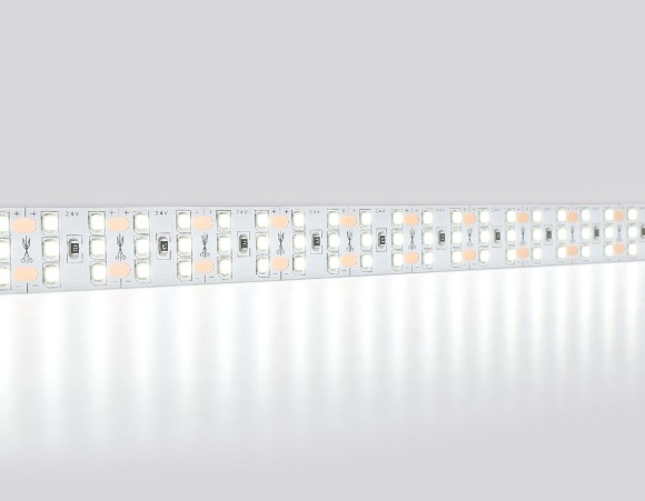 Светодиодная лента трехрядная Ambrella Light LED Strip 24В 2835 26Вт/м 6500K 5м IP20 GS3903
