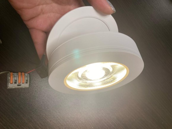 Встраиваемый светильник Elvan VLS-505R-10W-WW-Wh