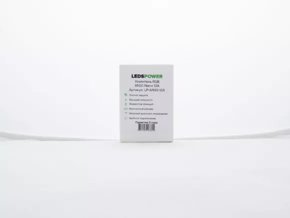 Усилитель LEDS POWER RGB AN30 Nano 12A 003825 Усилитель LEDS POWER RGB AN30 Nano 12A 003825