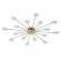 Потолочная люстра Escada Starfall 2109/16 Copper