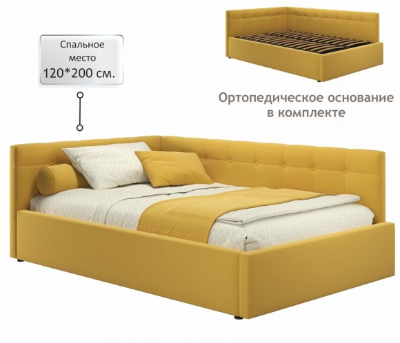 Кровать полутораспальная Bonna 2000x1200 NMB_TE-00005603