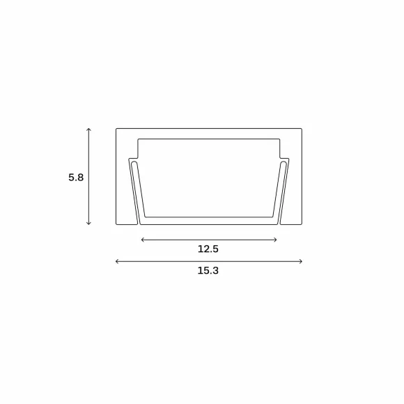 Накладной профиль для светодиодной ленты Hesby Lighting Line HSBL_0195 Накладной профиль для светодиодной ленты Hesby Lighting Line HSBL_0195