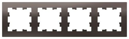 Рамка 4-постовая Schneider Electric Atlas Design ATN000604