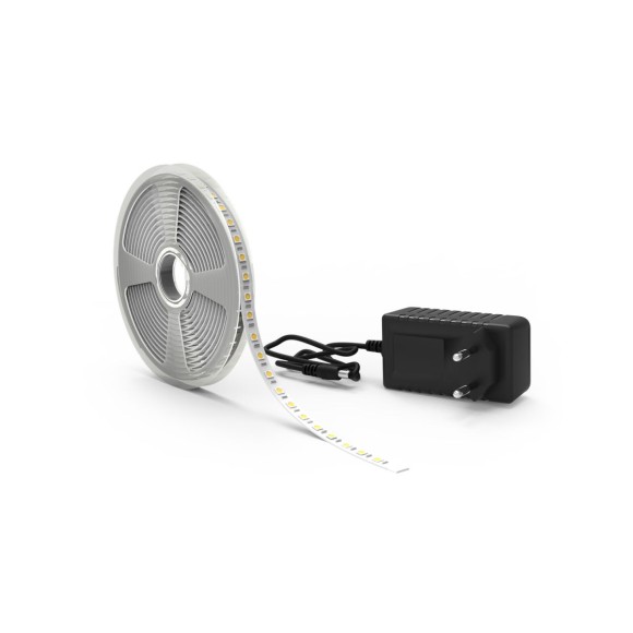 Светодиодная лента Gauss Basic 12В 5050 10Вт/м 3000K 5м IP20 BT044