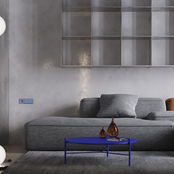 Клавиши для выключателя/переключателя двухклавишного Voltum S70 (деним) VLS000315