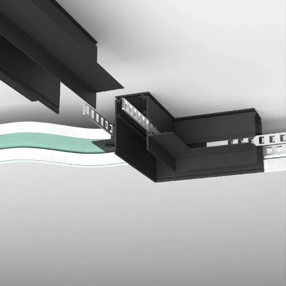 Коннектор угловой для встраиваемого шинопровода Elektrostandard Slim Magnetic 4690389206726 85214/00 a067508 Коннектор угловой для встраиваемого шинопровода Elektrostandard Slim Magnetic 4690389206726 85214/00 a067508