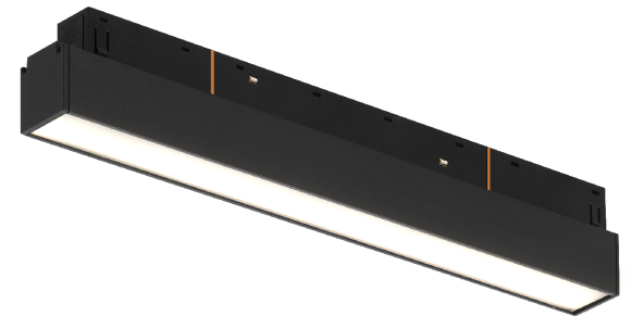 Трековый магнитный светильник iLedex Vision 4822-001-L300-12W-110DG-4000K-BK