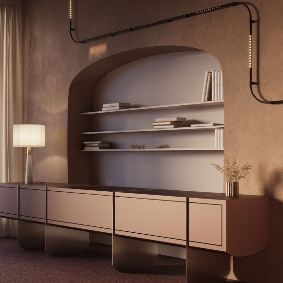 Трековый светильник Maytoni Points C101CL-L500-12W3-6K-B