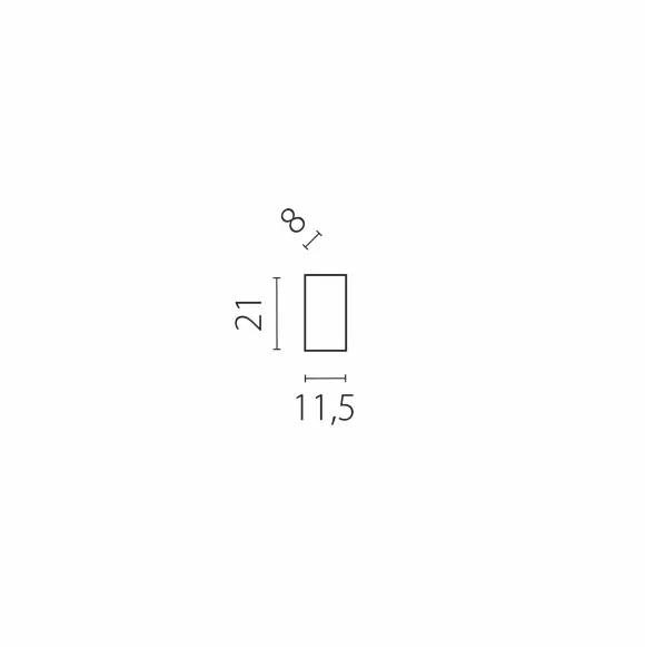 Заглушка торцевая черная Lightstar Due Hermes 510167, Черный, Пластик, Италия