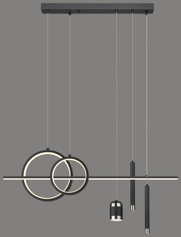 Подвесная светодиодная люстра с пультом управления Velante 431 431-106-06