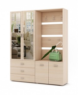 Стенка для прихожей Мартин-2 MAS_PRM-2-DM