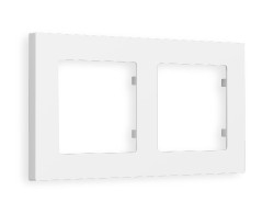 Рамка двухместная Ambrella Volt Techno AF220122