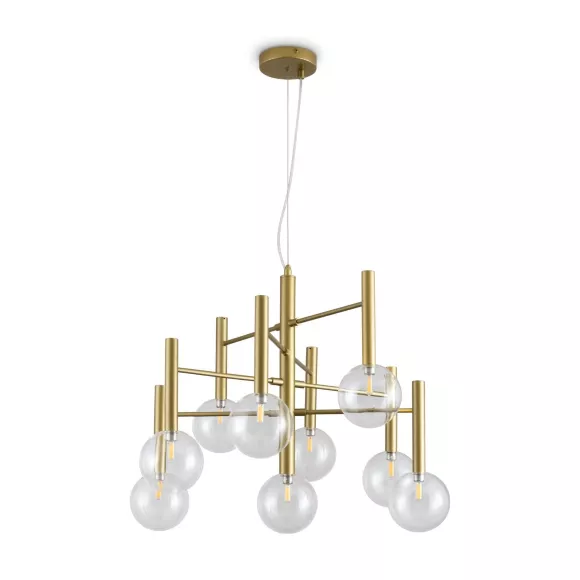 Подвесная люстра Freya Luce FR5584CL-L45G, Модерн, Золото Подвесная люстра Freya Luce FR5584CL-L45G, Модерн, Золото