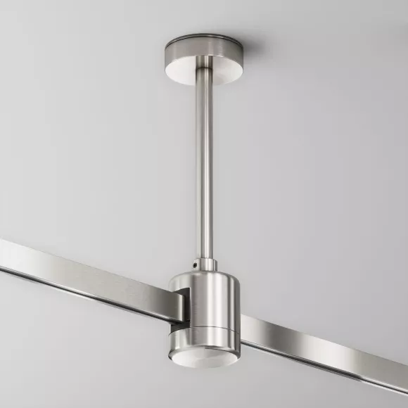 Крепление потолочное с прямым коннектором питания Maytoni Flarity TRA156C-IPCL1-PT, Серебро, Алюминий, Германия